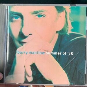 Barry Manilow "Summer of '78" CD - Teal/Peach Cover EUC